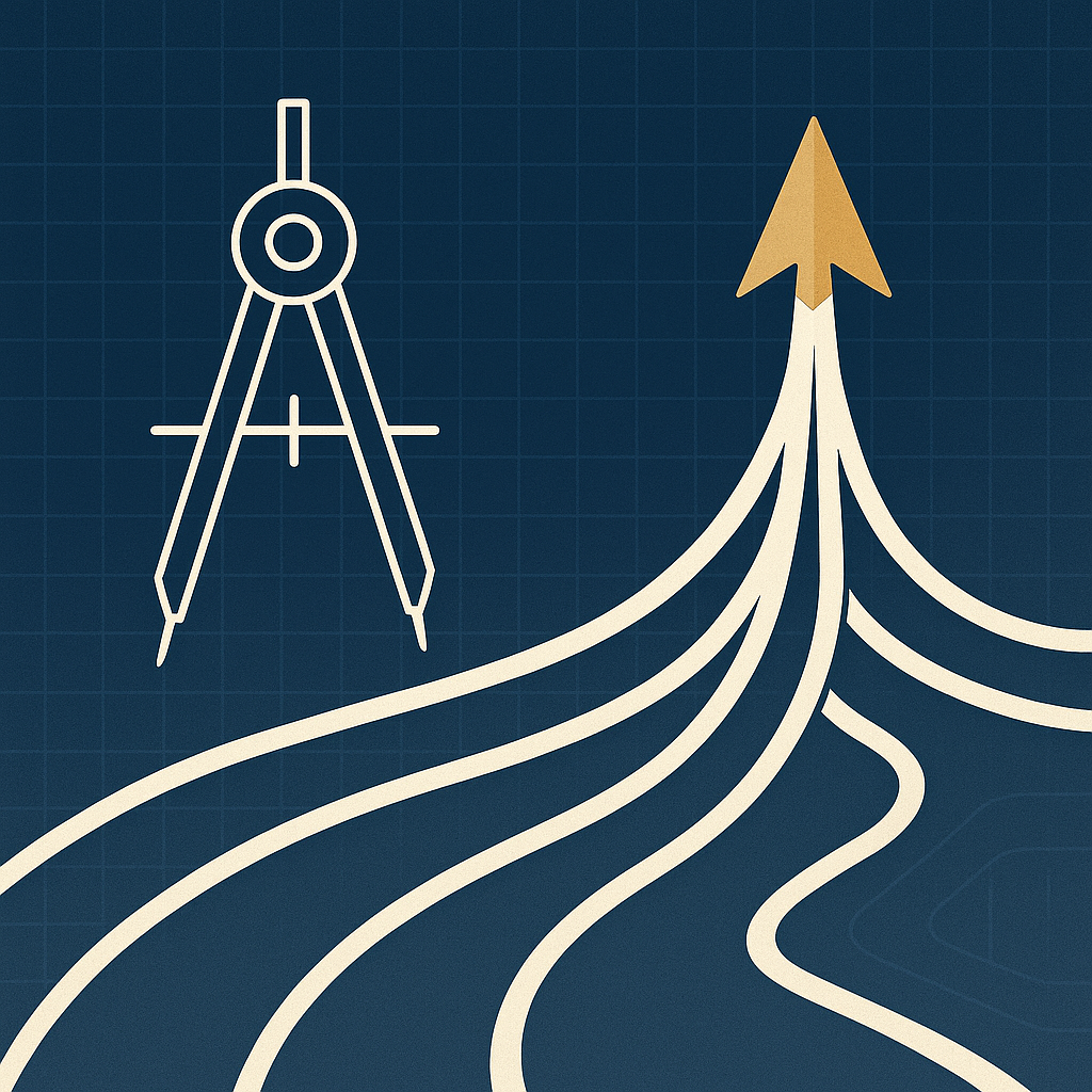Analysis phase showing landscape mapping